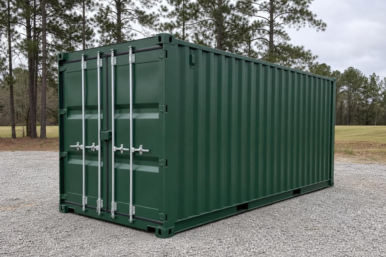 20ft Standard One Trip (new): one-trip, near-new. Representative photo; you do not pick the individual unit.